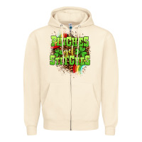 St. Patrick's Day Pinches Get Stitches Zipper Hoodie | Teevron