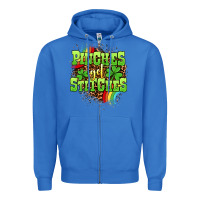 True Royal St. Patrick's Day Pinches get stitches Zipper Hoodie - OliviaCreatesArt