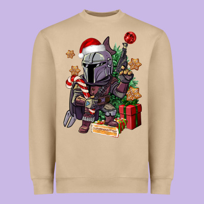 Christmas Gnome Heavyweight Sweatshirt Designed By Cowgirlartshop