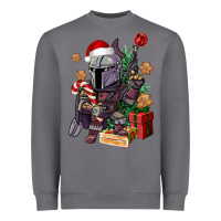 Storm Christmas gnome Heavyweight Sweatshirt - CowGirlArtShop