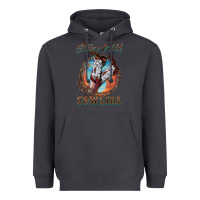 Smoke Stay Wild Cowgirl Heavyweight Hoodie - FaDigitalArtStudio