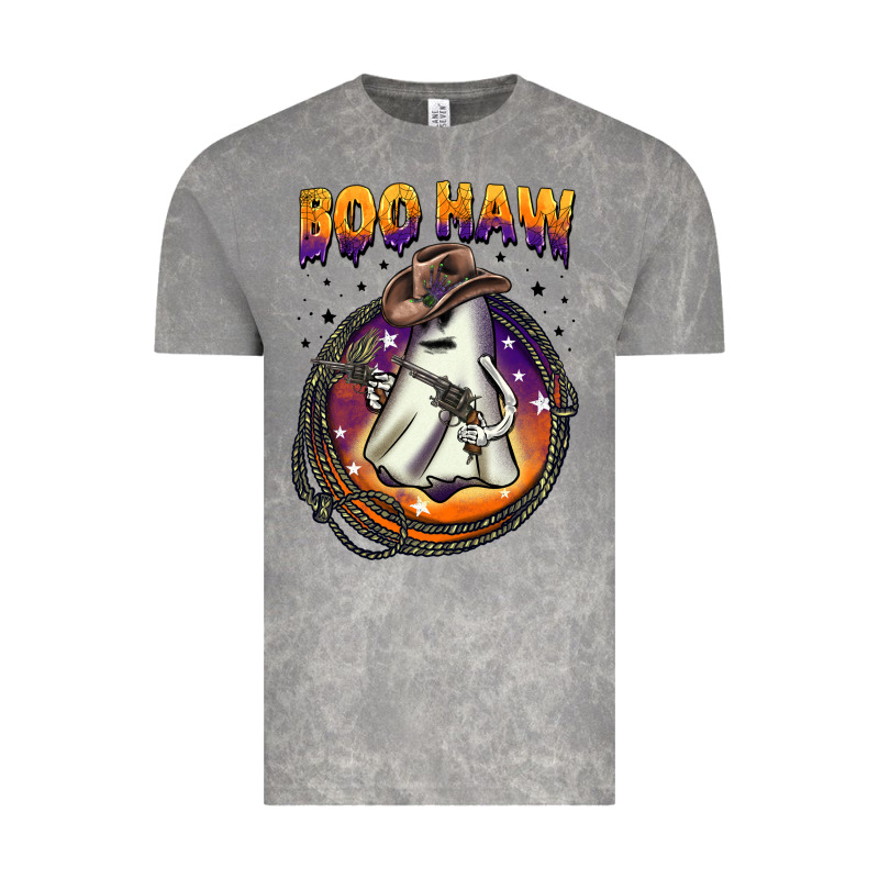 Boo Haw Vintage Tee by BarkalooDesign | Teevron