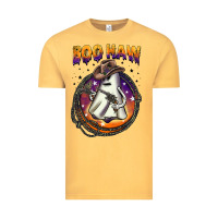 Vintage Mustard boo haw Vintage Tee - BarkalooDesign