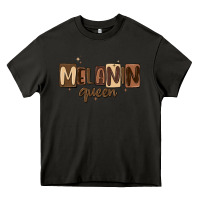 Asphalt melanin queen Heavy Core Tee - MaliasSmallBusiness