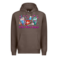 Coffee Coffee Nurse Repeat Nurse Coffee Cups Premium Hoodie - FaDigitalArtStudio