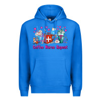 True Royal Coffee Nurse Repeat Nurse Coffee Cups Premium Hoodie - FaDigitalArtStudio
