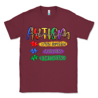 Burgundy autism mama Classic Tee - Artiststas