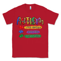 Red autism mama Classic Tee - Artiststas