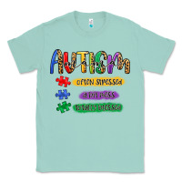 Seafoam autism mama Classic Tee - Artiststas