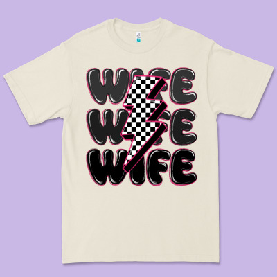 Wife Wife Wife Premium Tee Designed By Maliassmallbusiness