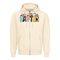 Sandshell Western Easter Zipper Hoodie - OliviaCreatesArt
