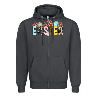 Smoke Western Easter Zipper Hoodie - OliviaCreatesArt