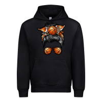 Black basketball mom Urban Hoodie - RacoonDesign