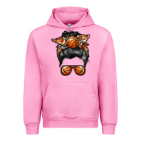 Fuchsia Pink basketball mom Urban Hoodie - RacoonDesign