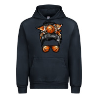 Navy basketball mom Urban Hoodie - RacoonDesign