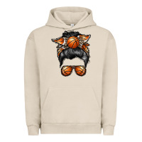 Pigment French Oak basketball mom Urban Hoodie - RacoonDesign