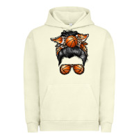 Pigment Pistachio basketball mom Urban Hoodie - RacoonDesign