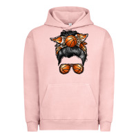 Pigment Salmon basketball mom Urban Hoodie - RacoonDesign