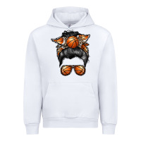 White basketball mom Urban Hoodie - RacoonDesign