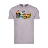 Vintage Zinc bull skull western coffee cups Vintage Tee - Jasminsmagicworld