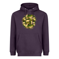 Plum camouflage patch 2 Heavyweight Hoodie - BundleAndBundleShop