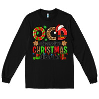 Black ocd obsessive christmas disorder Long Sleeve Tee - Jasminsmagicworld