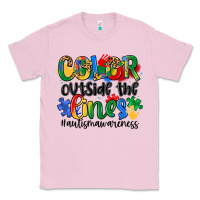 Bubblegum Pink color outside the lines Classic Tee - Artiststas