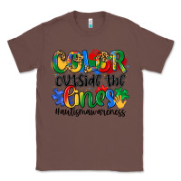 Chestnut color outside the lines Classic Tee - Artiststas