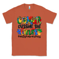 Copper color outside the lines Classic Tee - Artiststas