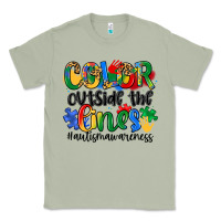 Matcha color outside the lines Classic Tee - Artiststas