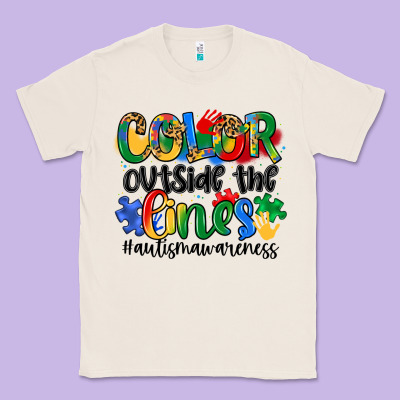 Color Outside The Lines Classic Tee Designed By Artiststas