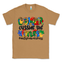 Toasted Coconut color outside the lines Classic Tee - Artiststas