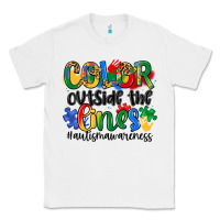 White color outside the lines Classic Tee - Artiststas