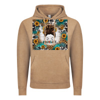 Vintage Coffee mom life messy bun western Vintage Hoodie - Jasminsmagicworld