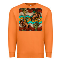 Carrot native american aztec seamless pattern 5 Premium Sweatshirt - BundleAndBundleShop