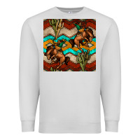 Dove Grey native american aztec seamless pattern 5 Premium Sweatshirt - BundleAndBundleShop