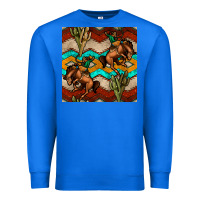 True Royal native american aztec seamless pattern 5 Premium Sweatshirt - BundleAndBundleShop