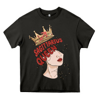 Asphalt sagittarius queen Heavy Core Tee - MaliasSmallBusiness