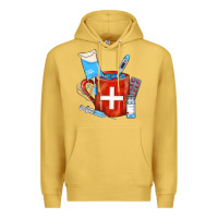 Antique Gold Nurse Coffee Mug Premium Hoodie - FaDigitalArtStudio