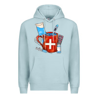 Blue Mist Nurse Coffee Mug Premium Hoodie - FaDigitalArtStudio