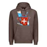 Coffee Nurse Coffee Mug Premium Hoodie - FaDigitalArtStudio