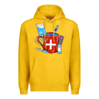 Lemon Nurse Coffee Mug Premium Hoodie - FaDigitalArtStudio