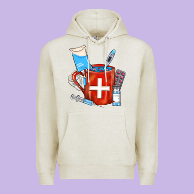 Nurse Coffee Mug Premium Hoodie Designed By Fadigitalartstudio