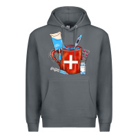 Rock Nurse Coffee Mug Premium Hoodie - FaDigitalArtStudio