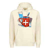 Sandshell Nurse Coffee Mug Premium Hoodie - FaDigitalArtStudio