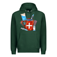 Sports Green Nurse Coffee Mug Premium Hoodie - FaDigitalArtStudio
