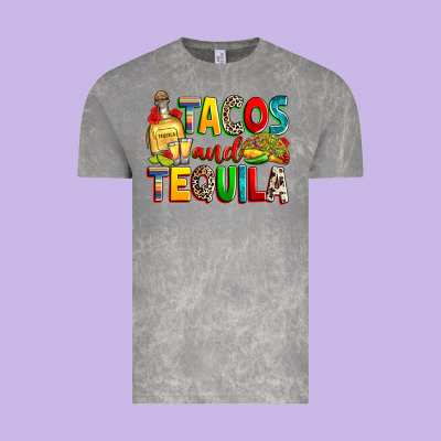 Tacos And Tequila Vintage Tee Designed By Ranaportraitstore