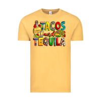 Vintage Mustard tacos and tequila Vintage Tee - RanaPortraitStore
