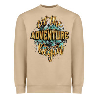 Mushroom let the adventure begin 2024 Heavyweight Sweatshirt - CowGirlArtShop