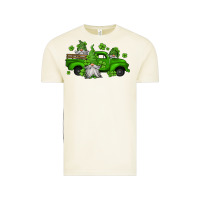 St Patrick's Gnomes Farm Truck Vintage Tee | Teevron